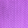 thumbnail image 1 of Ahgly Company Indoor Square Oriental Purple Industrial Area Rugs, 8' Square, 1 of 4