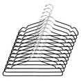 thumbnail image 4 of USTECH Metal Hanger Space Saving Clothes | Trouser Bar with Shoulder Notch Thin Hangers Perfect for Coat, Suit, and Pants | Non-Slip Coating and Large Hook for Added Safety | Pack of 12, 4 of 5