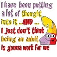 thumbnail image 2 of CafePress - Funny Being An Adult Mugs - 11 oz Ceramic Mug - Novelty Coffee Tea Cup, 2 of 4