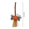 thumbnail image 4 of 1 Pcs Halloween Mini Witch Brooms, Witch Broomstick Decorations, Miniature Brooms Ornaments for Halloween Party Decor Doll Accessories DIY Crafts, 4 of 4