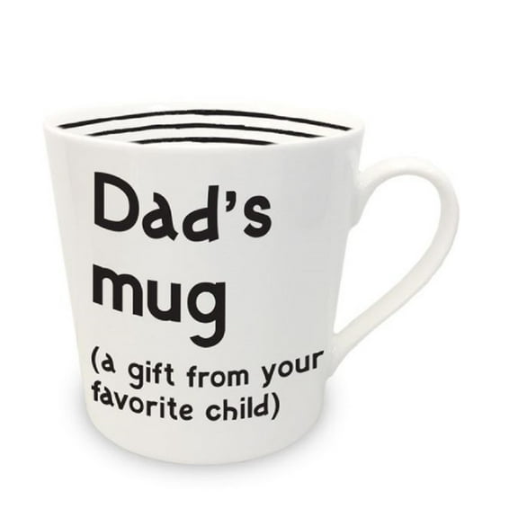 Our Name is Mud PARENTheses Black and White Dad Coffee Mug 6006255 New