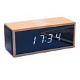 thumbnail image 1 of Réveil Intelligent, Charge Sans Fil, Haut-Parleur Bluetooth, Bois_Perfect Gift, 1 of 4
