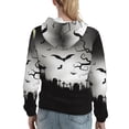 thumbnail image 7 of Sigee Happy Halloween 1 for Women's Pullover Hoodie Sweatshirts Adult Casual Long Sleeve Sweatshirts ,Sizes S-2XL-Large, 7 of 7