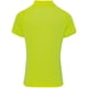 thumbnail image 2 of Premier- Polo de manga corta Coolchecker para mujer (Amarillo neón), 2 of 3