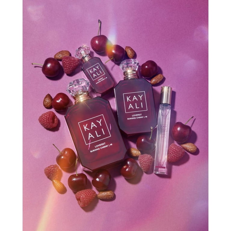 Lovefest Burning Cherry by Huda Kayali Eau De Parfum 0.34oz Spray