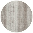 thumbnail image 2 of Addison Rugs Chantille Indoor/Outdoor Transitional Stripes Taupe Washable Round Rug, 8' x 8', 2 of 6