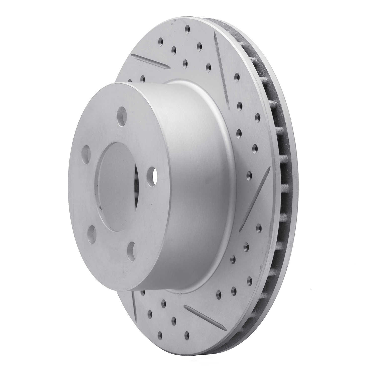 Dynamic Friction Company 830-42022R DFC Geoperformance Rotor - Drilled and Slotted