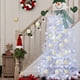thumbnail image 5 of Juego de 24 Bolas Navideñas | Adornos Navideños de Plástico Beige, Rojo, Caqui y Verde | Adornos Irrompibles para Árbol de Navidad de 6 Cm | Orificios Ajustables para Colgar | Decoración para Pared,, 5 of 6