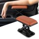 thumbnail image 3 of Cojín universal para reposabrazos de coche, 3 niveles de altura, didad Cuero Marrón Baoblaze Cojín de reposabrazos de coche, 3 of 7