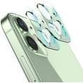 thumbnail image 1 of Camera Lens Protector for iPhone 12 Mini, Aluminum Alloy Lens Protective Ring - Green, 2 Pcs, 1 of 7
