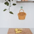 thumbnail image 6 of Monyance wall basket decor Woven Hanging Seagrass Storage Basket for Flowers and Pantry - 14cm(5.51X4.33X4.72Inches), 6 of 10
