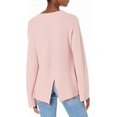 thumbnail image 2 of The Drop Womens Alice Crew-Neck Back-Slit Ribbed Pullover Sweaterpullover-Sweaters, 2 of 7
