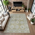 thumbnail image 7 of Addison Rugs Mayfield Premium Machine Washable Transitional Border Wheat Rectangle Rug, 10' x 14', 7 of 7