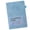 Blue, variant on Ywmsfl Waterproof Password Notebook with Elastic Band Portable Address Book for Confidential Notes Storage Contact Management