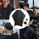thumbnail image 5 of Barber Cape Professional Black para Peluquería Cosmetología Suministros Corte de pelo Capa de pelo de peluquería Colcomx capa de peluquero, 5 of 8