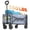 Gray, variant on GOLABS Collapsible Folding Wagon Cart, 100L Storage & 350LB Capacity Garden Wagons for Camping & Beach