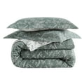 thumbnail image 7 of Elegant and Chic Winter Brush Reversible Soft Down Alt 3-Piece Comforter Set by Southshore Fine Linens, 7 of 7