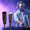 thumbnail image 6 of 3 Pin XLR Male to Type-C Male Adapter Cable, 1pcs 3ft XLR Microphone Cable, 6 of 6