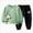 Green 0926, variant on 8-9T Boys Girl Clothes 3T 4T 5T 6T 7T 8T 9T 10T Kids Fall Winter Outfits School Casual Long Sleeve Sweatshirt + Pant Sets Cute Print Grey Outfits