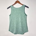 thumbnail image 5 of Sngxgn Lace Tank Top for Women High Neck Camisoles Double-Layered Crop Top(Green,L), 5 of 7