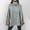 Grey, variant on VISALY High Neck Sweaters Tunic Sweatshirt Fall Winter Turtleneck Sweater Fashion Chunky Knit Cape Wrap Sweaters Pullover Jumper Tops Oversized Sweatshirt Soft Sweaters Hoodies Pullover Army Green L