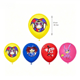 thumbnail image 4 of New personalized and creative virtual circus adventure themed birthday party decorations, including birthday banner, balloons, and cake topper set, suitable for parties and gatherings, 4 of 5