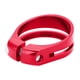 thumbnail image 3 of Clip para tubo de asiento de bicicleta de aleación de aluminio para tijas de sillín de 34,9 mm - Accesorio para bicicleta fabricado con CNC de color rojo, 3 of 8