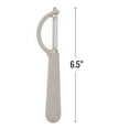 thumbnail image 3 of Beille Ceramic Blade Wheat Straw Vegetable Peeler Kitchen Gadgets Meal Prep 6.5 Inch, 3 of 9