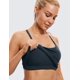 thumbnail image 4 of Musculosa CRZ YOGA sin costuras con espalda racer y sostén incorporado, talle L, 4 of 4