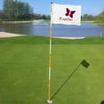 thumbnail image 4 of DianYu Kapalua Colf Course Golf Pin Flag Practic Putting Green Golf Flag For Backyard Garden  Miniature Pin Flag with Three Brass Grommets 12x18Inch, 4 of 5