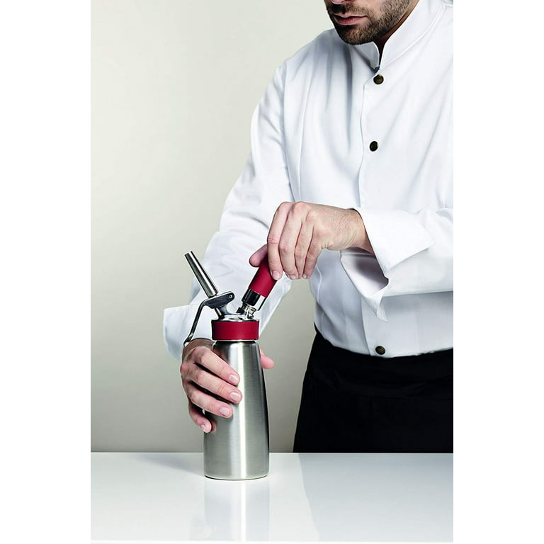 iSi 140301 Gourmet Whip Stainless-Steel Whipped Cream Dispenser