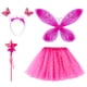 thumbnail image 1 of Txlixc 4 piezas de accesorios de vestuario Wings, Wings headband Magic stick dress Txlixc moda, 1 of 6