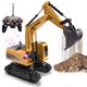 thumbnail image 1 of Excavadora de construcción de juguete Onadrive con control remoto para niños de 3 años o más, 1 of 6