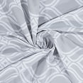 thumbnail image 3 of Diamonte Printed 100% Cotton 70" x 72" Shower Curtain in Gray, 3 of 3