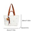 thumbnail image 2 of Bolso La Los Viajes Elegantes Con Bolsas Diamante Diamantes Mujeres Acolchadas Gran Capacidad Ligera Colgantes Oso para El Invierno Otoño, 2 of 9