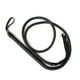 thumbnail image 2 of 1.9m Bull Whip Leather And Suede Braided Tails Equestrian Horse Whips (black)-E, 2 of 3