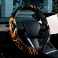 thumbnail image 6 of Leopard 14.5 Inch Printing PVC Leather Car Wheel Cover Steering Wheel Covers Auto Accessories, 6 of 6