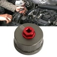 thumbnail image 3 of Oil Filter Removal Tool, 64.3mm Rugged Construction Oil Filter Wrench  For Highlander Prius Camry, 3 of 8