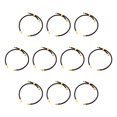 thumbnail image 4 of 10 pulseras deslizantes ajustables de nailon, pulseras retorcidas (225 mm) - Metal amigable Café Aureato, 4 of 9