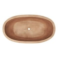 thumbnail image 2 of Native Trails Nst6636 Nativestone 66" Free Standing Concrete Soaking Tub - Wood, 2 of 7