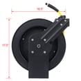 thumbnail image 5 of Retractable Air Hose Reel – 3/8" x 50' SBR Rubber Hose, 300 PSI, Heavy Duty Steel, Single Arm Industrial Design, 5 of 9
