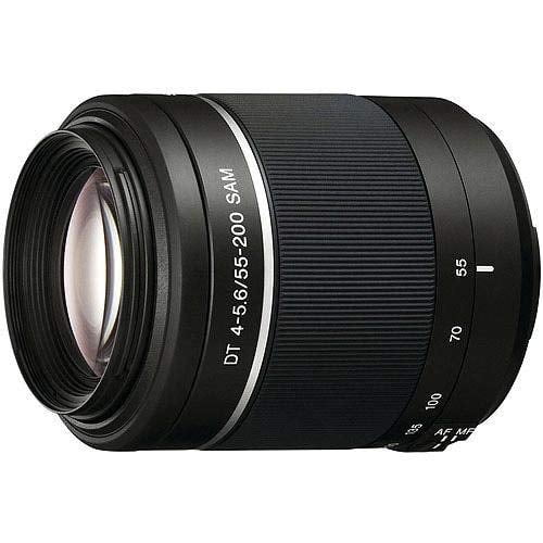 Restored Sony SAL55200 55-200mm f/4-5.6 DT ED Compact Telephoto Zoom Lens (Refurbished)