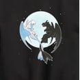 thumbnail image 3 of How to Train Your Dragon - Night And Light Moon  - Toddler And Youth Crewneck Fleece Sweatshirt, 3 of 5