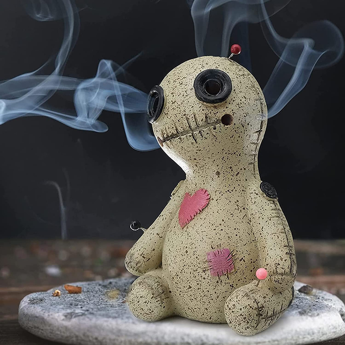 Voodoo Doll Cone Burner , Resin Incense Holders , Incense Cone Burners