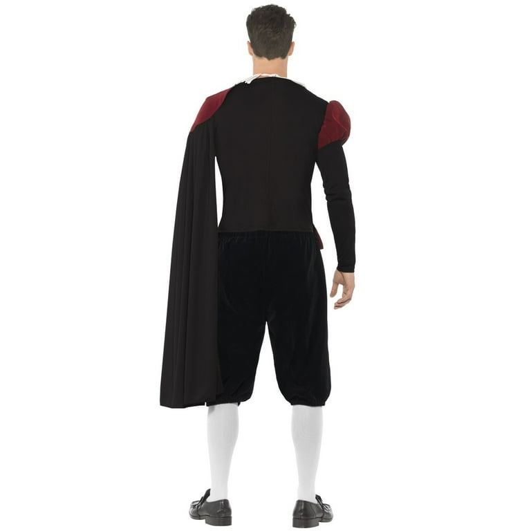 Tudor Lord Deluxe Costume Adult Blue Red Tudor Lord Deluxe Costume Adult Blue Red