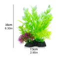 thumbnail image 5 of 5PCS Simulation Water Grass Aquariums Decoration Green Plant with Base for Fishtanks Environment Enhancing Safe Hideouts, 5 of 16