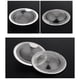 thumbnail image 4 of Colador De Fregadero De Cocina De 3 Uds, Colector De Drenaje De Acero Inoxidable, Colador De Lavabo Antiobstrucción Para Baño De Cocina Noticed HA036787-00, 4 of 6