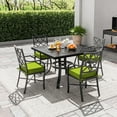 thumbnail image 6 of Kimunuk Outdoor Chair Cushions set of 2, 18.5" x 16" Zipped Waterproof Outdoor Seat Cushions Couch Pads with Ties for Patio Furniture, Grass Green, 6 of 6