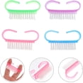 thumbnail image 3 of Fingernail Brush Nail Brushes Plastic Nail Cleaning Brush 20Pcs Handle Grip nail brush double sided nail brush nail cleaner brush Nail Brush Nail Cleaning Brush, 3 of 5