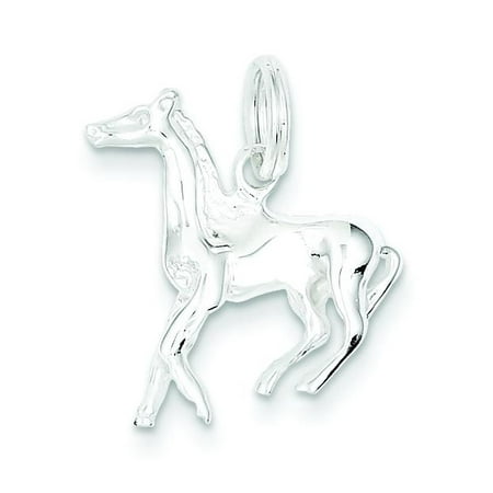 Sterling Silver Animal Charms - Sterling Silver Horse Charm Jewelry Animal Jewelry